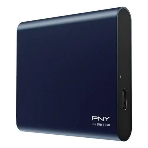 PNY Pro Elite Mavi 250GB 1000/320MB/s USB 3.1 Gen2 Type-C Taşınabilir SSD Disk (PSD0CS2060NB-250-RB)