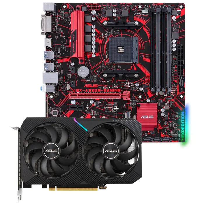 ASUS Dual GeForce RTX 3060 V2 OC DUAL-RTX3060-O12G-V2 12GB GDDR6