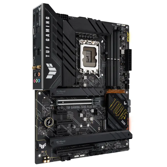 ASUS TUF Gaming Z690-Plus WIFI Intel Z690 Soket 1700 DDR5 6000(OC)MHz ATX Gaming (Oyuncu) Anakart