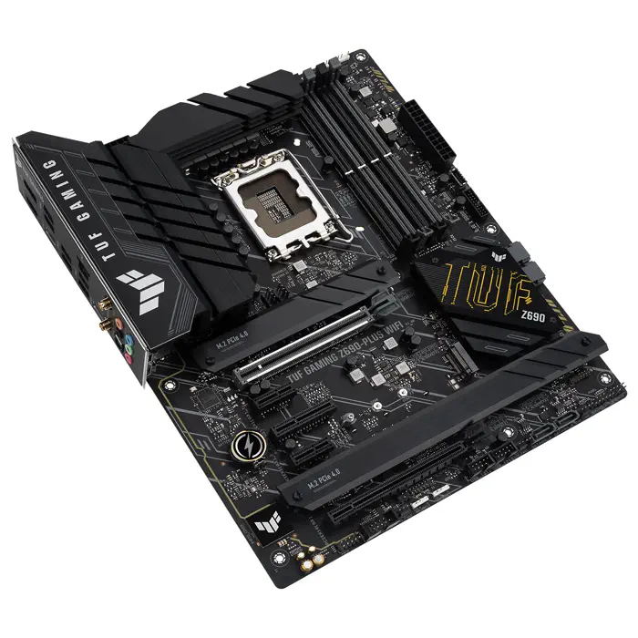 ASUS TUF Gaming Z690-Plus WIFI Intel Z690 Soket 1700 DDR5 6000(OC)MHz ATX Gaming (Oyuncu) Anakart