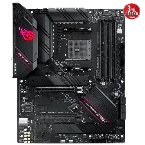 ASUS ROG STRIX B550-F Gaming WIFI II AMD B550 Soket AM4 DDR4 5100MHz(OC)MHz ATX Gaming (Oyuncu) Anakart