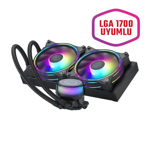 Cooler Master MasterLiquid ML240 Illusion MLX-D24M-A18P2-R1 240mm RGB İşlemci Sıvı Soğutucu