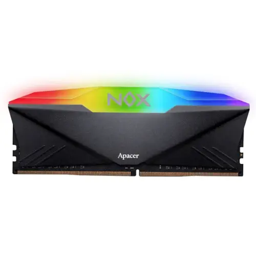 Apacer Nox RGB 8GB (1x8GB) DDR4 3200MHz CL16 Gaming Ram (AH4U08G32C28YNBAA-1)