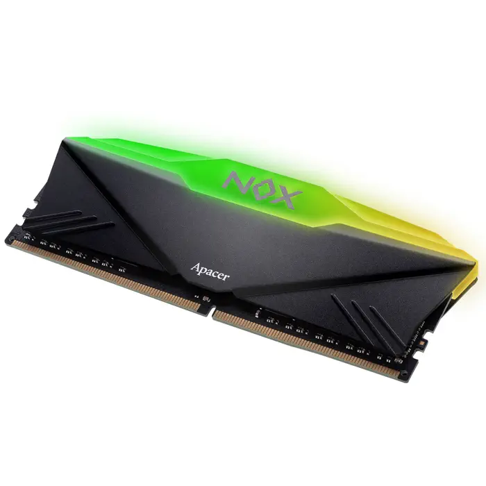 Apacer Nox RGB 8GB (1x8GB) DDR4 3200MHz CL16 Gaming Ram (AH4U08G32C28YNBAA-1)