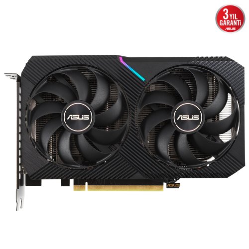 Asus Dual GeForce RTX 3050 OC DUAL-RTX3050-O8G 8GB GDDR6 128Bit DX12 Gaming (Oyuncu) Ekran Kartı