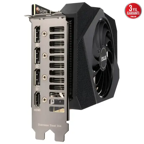 ASUS Phoenix GeForce RTX 3050 8G PH-RTX3050-8G 8GB GDDR6 128Bit DX12 Gaming (Oyuncu) Ekran Kartı