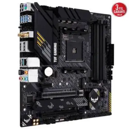 Asus TUF Gaming B550M-Plus WIFI II AMD B550 Soket AM4 DDR4 4866(OC)MHz mATX Gaming (Oyuncu) Anakart