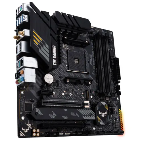 Asus TUF Gaming B550M-Plus WIFI II AMD B550 Soket AM4 DDR4 4866(OC)MHz mATX Gaming (Oyuncu) Anakart