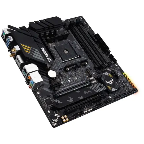 ASUS TUF Gaming B550M-Plus WIFI II AMD B550 Soket AM4 DDR4 4866(OC)MHz mATX Gaming (Oyuncu) Anakart