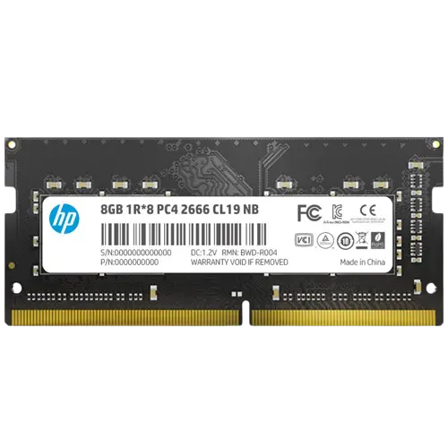 HP 7EH98AA 8GB (1x8GB) DDR4 2666MHz CL19 SODIMM Notebook RAM