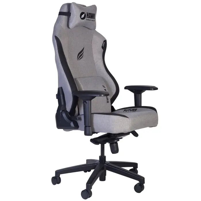 HAWK Future Gray 4D Kolçak Kumaş Gri Gaming (Oyuncu) Koltuğu