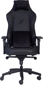 HAWK Future Dark 4D Kolçak PU Deri Siyah Gaming (Oyuncu) Koltuğu