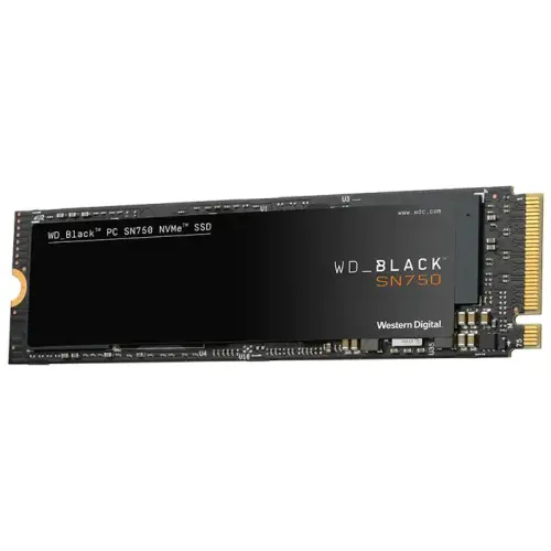 WD Black SN750 WDS100T3X0C 1TB 3470/3000MB/s PCIe NVMe M.2 SSD Disk