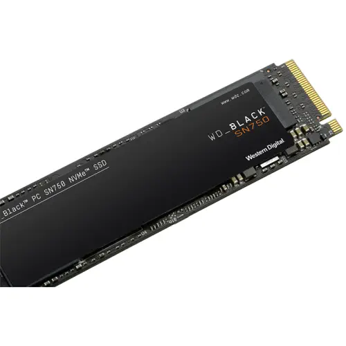WD Black SN750 WDS100T3X0C 1TB 3470/3000MB/s PCIe NVMe M.2 SSD Disk