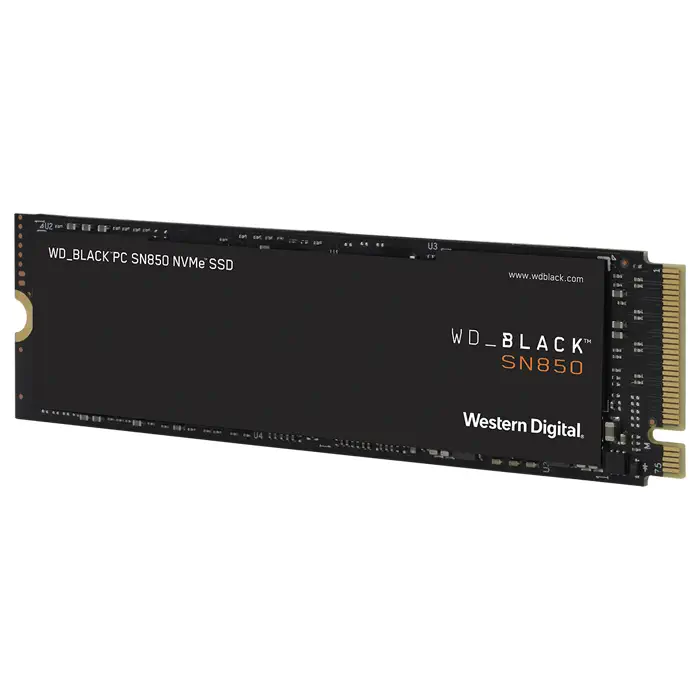 WD Black SN850 WDS500G1X0E 500GB 7000/4100MB/s PCIe NVMe M.2 SSD Disk