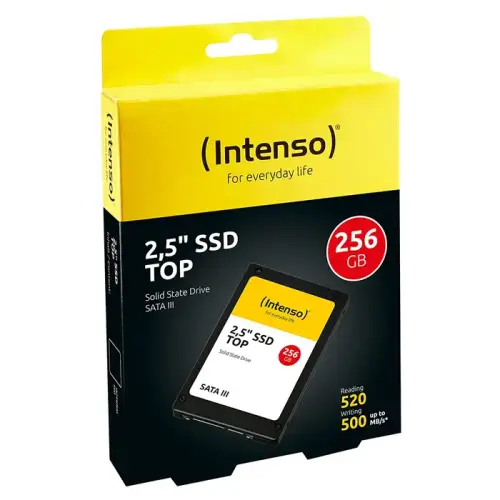 Intenso Top Performance 3812440 256GB 520/500MB/s 2.5″ SATA 3 SSD Disk