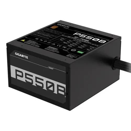 Gigabyte P550B GP-P550B 550W 80 Plus Bronze 120mm Fan Power Supply 