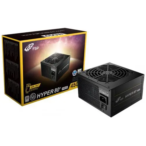 FSP Hyper 80+ Pro H3-450 450W 80+ 120mm Fan Power Supply