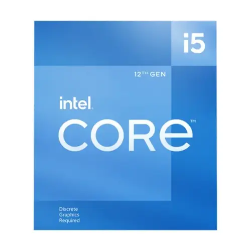 Intel Core i5-12400F 2.50GHz 6 Çekirdek 18MB L3 Önbellek Soket 1700 İşlemci