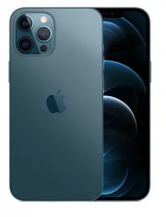 iPhone 12 Pro Max 512GB MGDL3TU/A Pasifik Mavisi Cep Telefonu - Distribütör Garantili