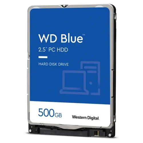 WD Blue WD5000LPZX 500GB 5400RPM 128MB 2.5″ SATA 3 Harddisk