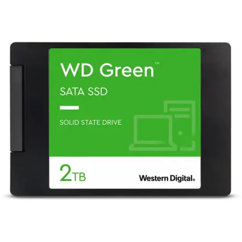 WD Green WDS200T2G0A 2TB 545/465MB/s 2.5″ SATA 3 SSD Disk
