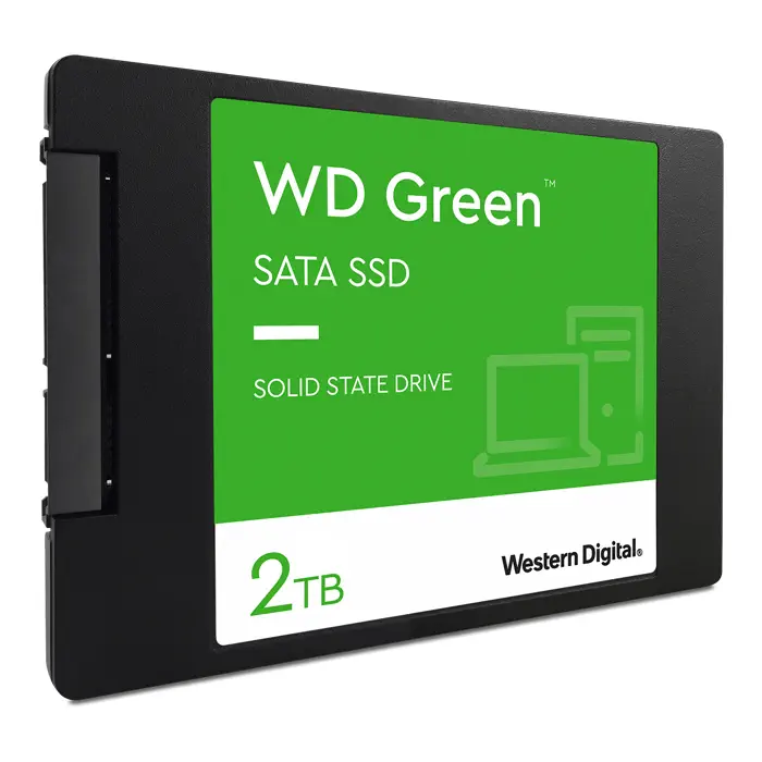 WD Green WDS200T2G0A 2TB 545/465MB/s 2.5″ SATA 3 SSD Disk
