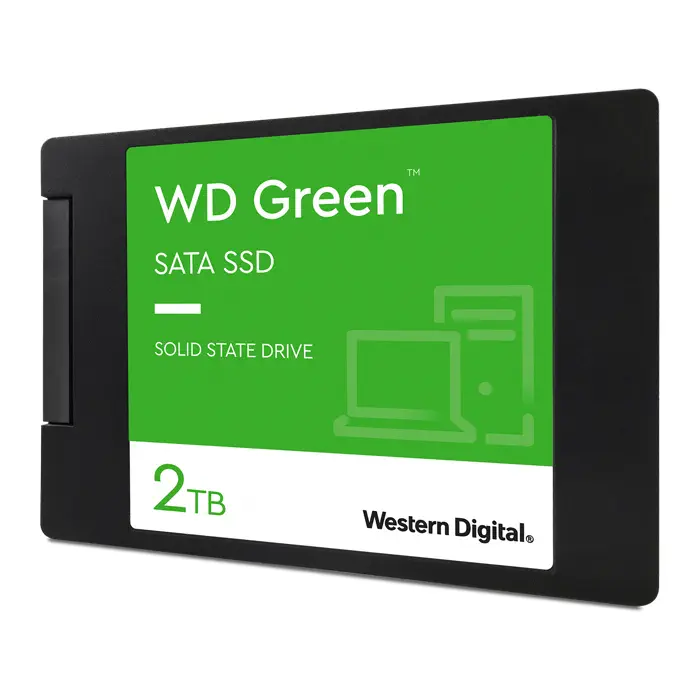 WD Green WDS200T2G0A 2TB 545/465MB/s 2.5″ SATA 3 SSD Disk
