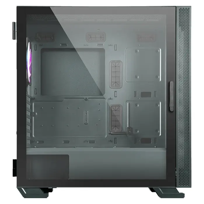 MSI MAG Vampiric 300R Midnight Green 1x120mm ARGB Fan Temperli Cam USB 3.2 Type-C ATX Mid-Tower Gaming (Oyuncu) Kasa