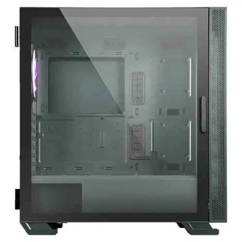 MSI MAG Vampiric 300R Midnight Green 1x120mm ARGB Fan Temperli Cam USB 3.2 Type-C ATX Mid-Tower Gaming (Oyuncu) Kasa