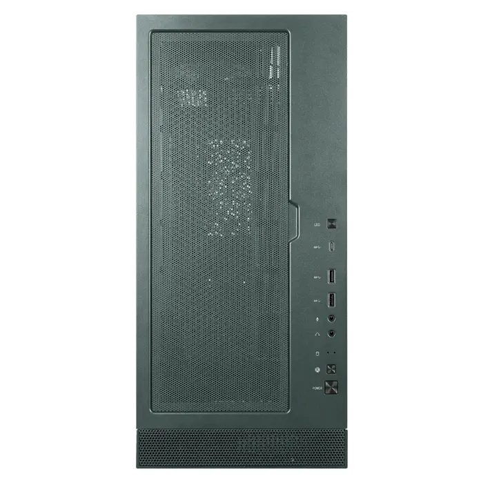 MSI MAG Vampiric 300R Midnight Green 1x120mm ARGB Fan Temperli Cam USB 3.2 Type-C ATX Mid-Tower Gaming (Oyuncu) Kasa