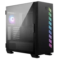 MSI MAG Vampiric 300R 1x120mm ARGB Fan Temperli Cam USB 3.2 Type-C ATX Mid-Tower Gaming (Oyuncu) Kasa