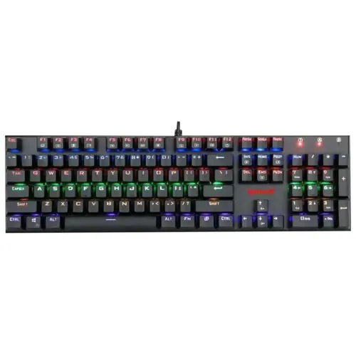 Redragon K565R-1 Rudra Blue Switch RGB TR Q Mekanik Kablolu Gaming (Oyuncu) Klavye