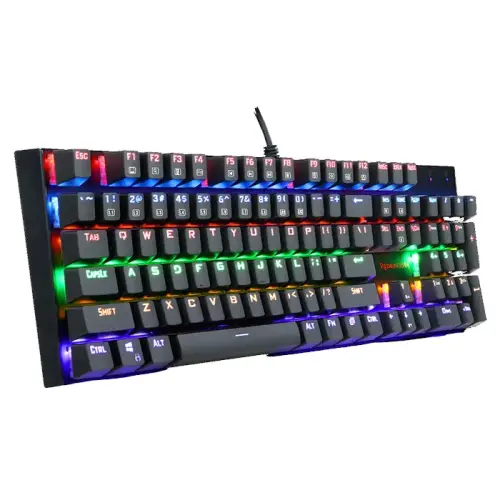 Redragon K565R-1 Rudra Blue Switch RGB TR Q Mekanik Kablolu Gaming (Oyuncu) Klavye