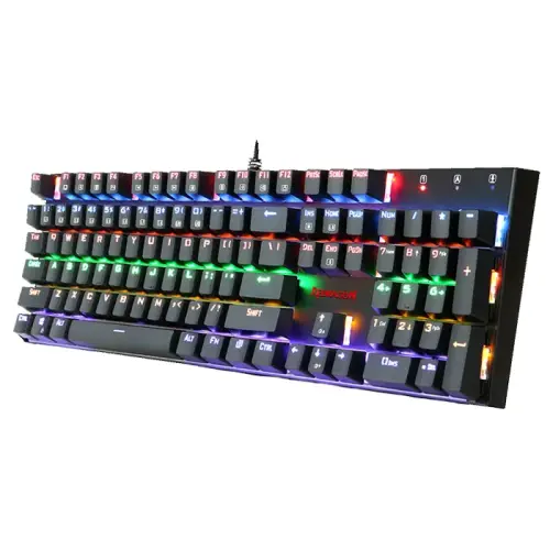 Redragon K565R-1 Rudra Blue Switch RGB TR Q Mekanik Kablolu Gaming (Oyuncu) Klavye