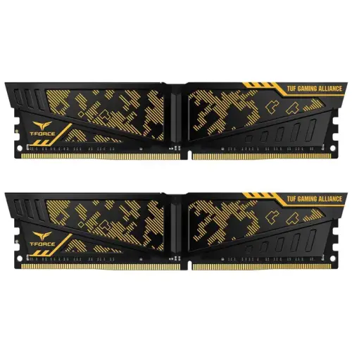 Team T-Force Vulcan TUF Gaming Alliance 16GB (2x8GB) DDR4 3600MHz CL18 Gaming Ram (TLTYD416G3600HC18JDC01)