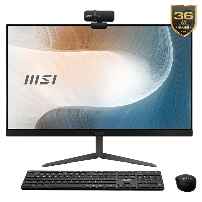 MSI Modern AM241 11M-067XTR i5-1135G7 8GB 256GB SSD 23.8” Full HD FreeDOS All In One PC