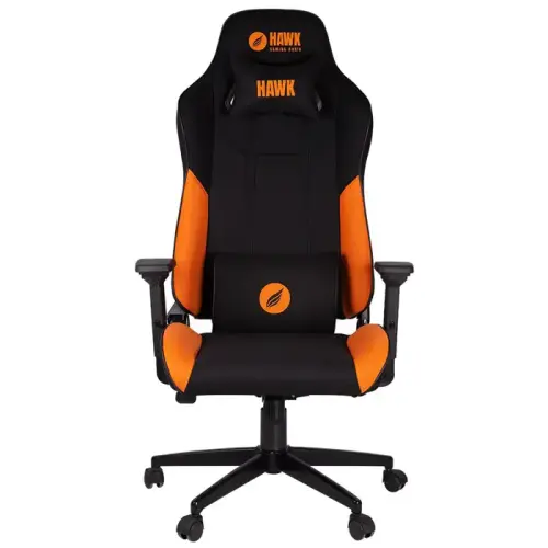 HAWK Fab C2 3D Kolçak Kumaş Siyah/Turuncu Gaming (Oyuncu) Koltuğu