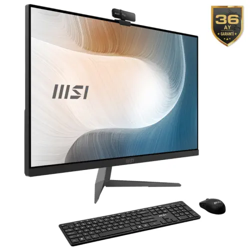 MSI Modern AM271 11M-015XTR i5-1135G7 16GB 1TB HDD 256GB SSD 27” Full HD FreeDOS All In One PC