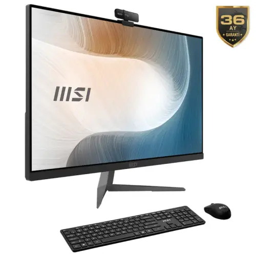 MSI Modern AM271 11M-017TR i7-1165G7 16GB 1TB HDD 256GB SSD 27” Full HD Win10 Home All In One PC