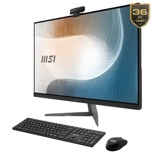MSI Modern AM271 11M-017TR i7-1165G7 16GB 1TB HDD 256GB SSD 27” Full HD Win10 Home All In One PC
