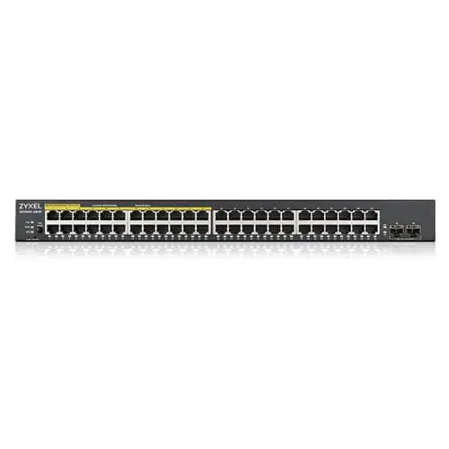Zyxel GS1900-48HP V2 48 Port 10/100/1000+2xSFP Yönetilebilir Switch