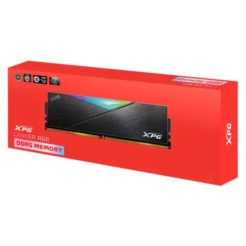 XPG Lancer RGB AX5U5200C3816G-CLARBK 16GB (1x16GB) DDR5 5200MHz CL38 Gaming (Oyuncu) Ram