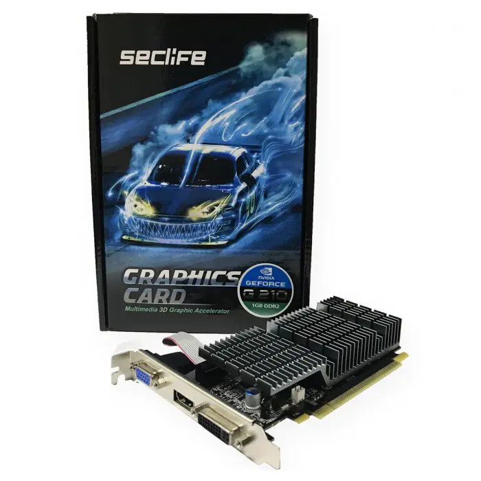 Seclife GeForce GT 210 1GB DDR2 64Bit DX10 Gaming (Oyuncu) Ekran Kartı