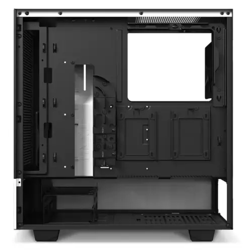 NZXT H510 Flow CA-H52FW-01 USB 3.2 Type-C Mesh Temperli Cam Beyaz ATX Mid-Tower Gaming (Oyuncu) Kasa