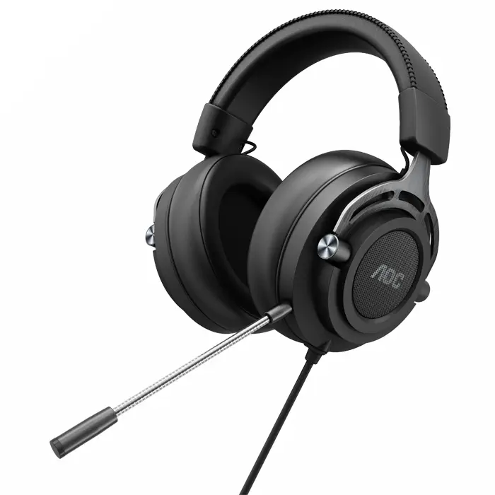 AOC GH200 Stereo Mikrofonlu Siyah Kablolu Gaming (Oyuncu) Kulaklık