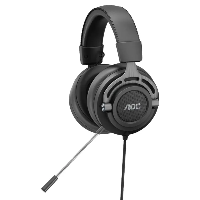 AOC GH200 Stereo Mikrofonlu Siyah Kablolu Gaming (Oyuncu) Kulaklık