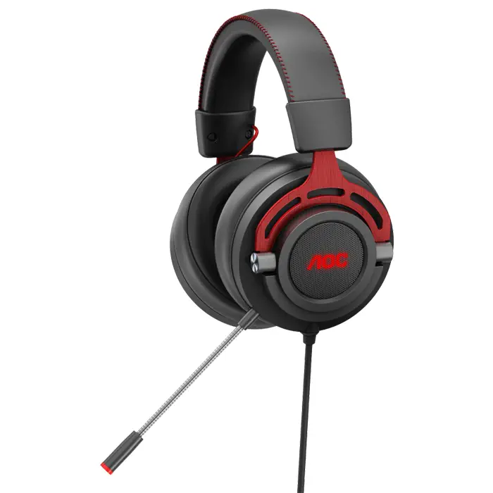 AOC GH300 7.1 Surround RGB Mikrofonlu Siyah Kablolu Gaming (Oyuncu) Kulaklık