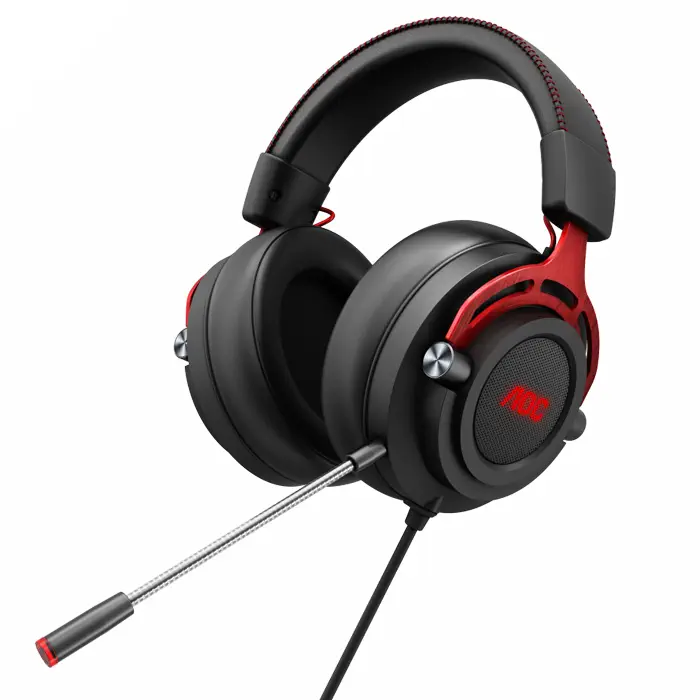 AOC GH300 7.1 Surround RGB Mikrofonlu Siyah Kablolu Gaming (Oyuncu) Kulaklık