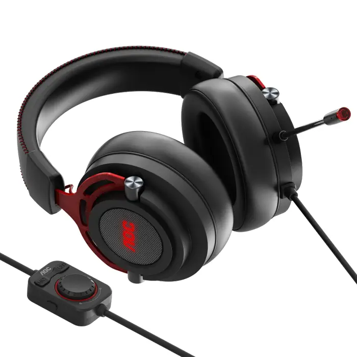 AOC GH300 7.1 Surround RGB Mikrofonlu Siyah Kablolu Gaming (Oyuncu) Kulaklık